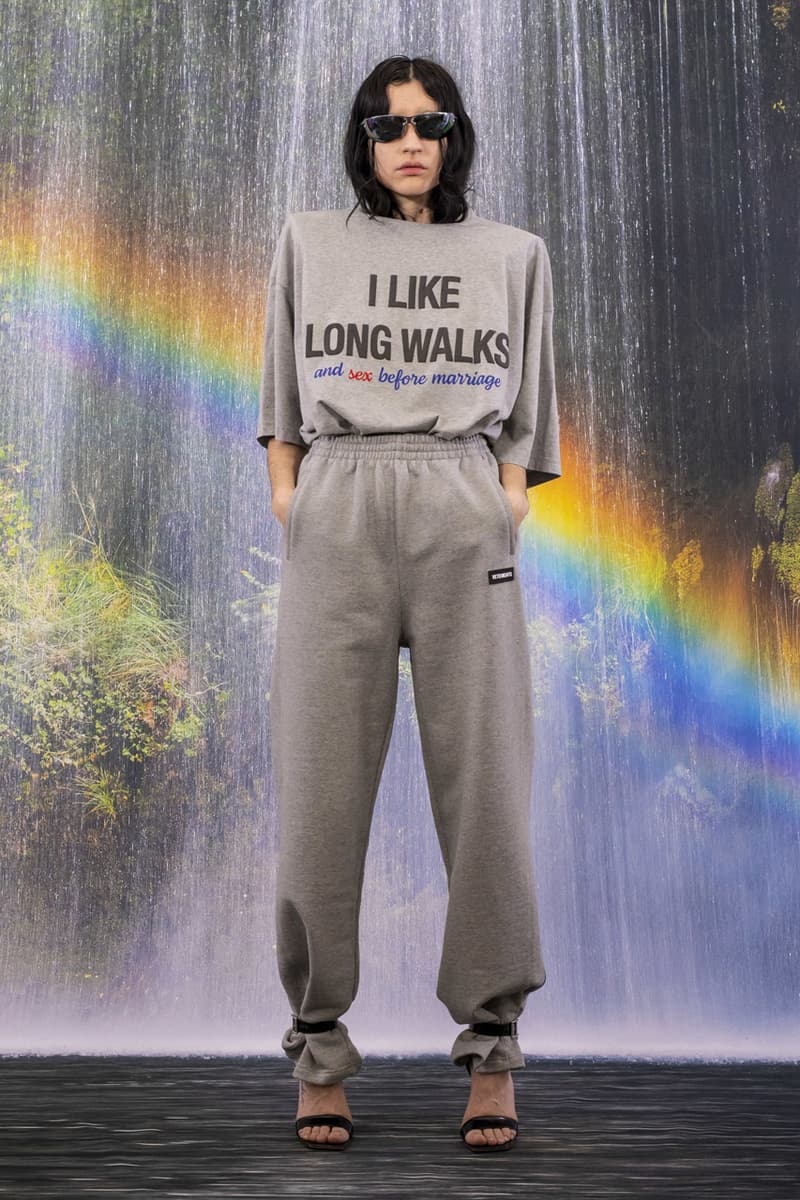 ヴェトモン2021年秋冬コレクション Vetements Fall Winter 2021 Collection Lookbook paris fashion week menswear womenswear info
