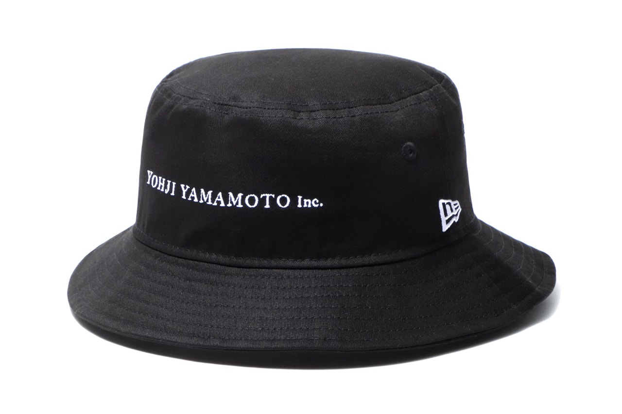 ニューエラからヨウジヤマモトの全ブランド&ラインのロゴをデザインした最新コラボアイテムが登場 yohji yamamoto new era collaboration collection special package bucket hat coach jacket hoodie release info