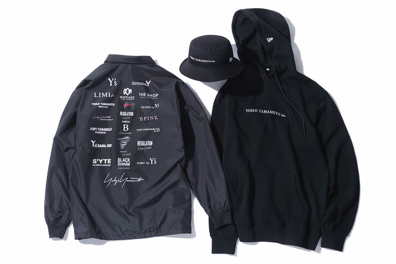 New Era® から Yohji Yamamoto の全ブランド & ラインのロゴをデザインした最新コラボアイテムが発売