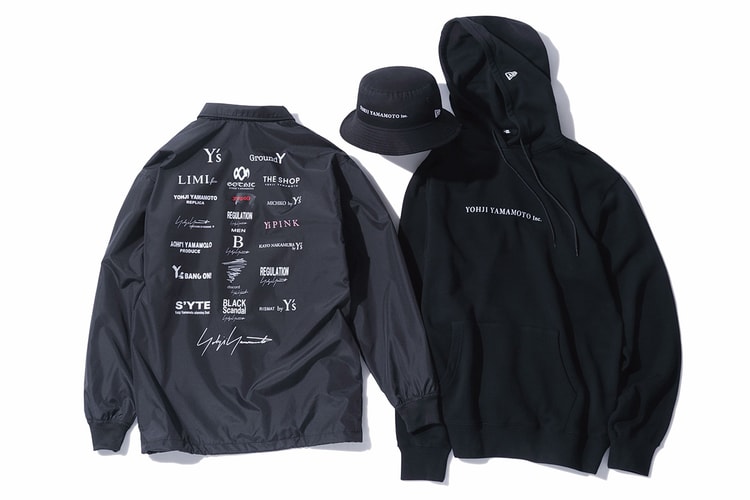 New Era® から Yohji Yamamoto の全ブランド & ラインのロゴをデザインした最新コラボアイテムが発売