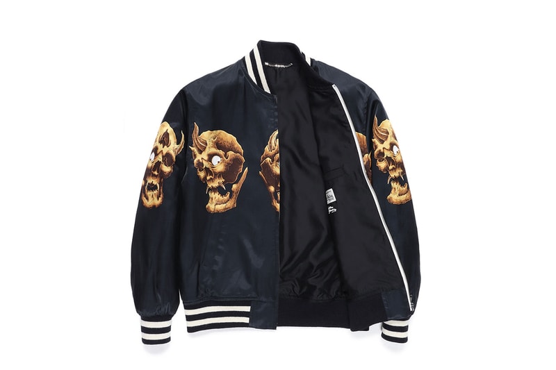 ワコマリア 56 タトゥースタジオ WACKO MARIA が 56 TATTOO STUDO とのコラボスカジャンをリリース collaboration