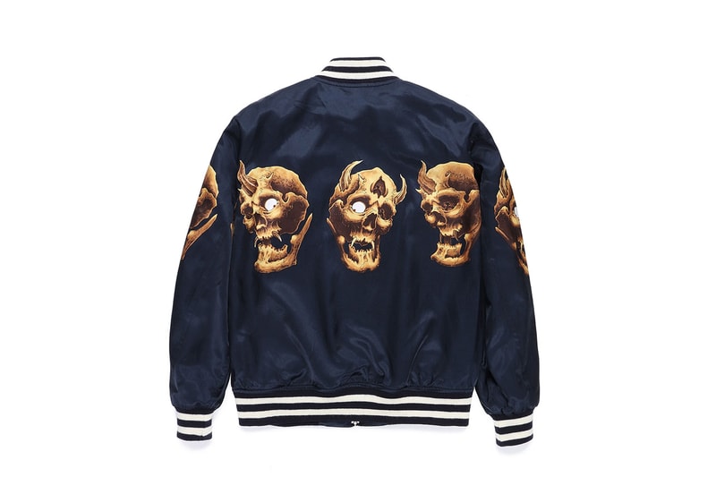 ワコマリア 56 タトゥースタジオ WACKO MARIA が 56 TATTOO STUDO とのコラボスカジャンをリリース collaboration