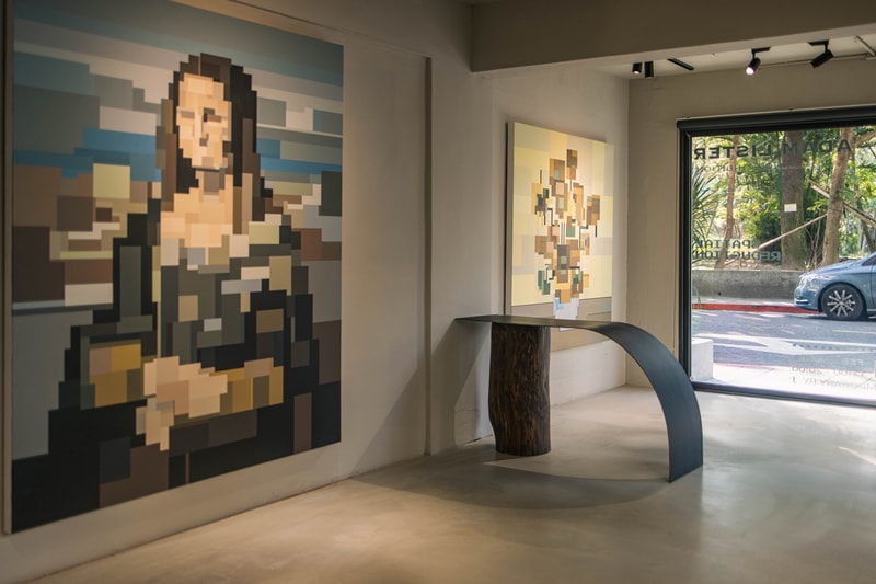 NY拠点のアーティスト アダム・リスターの個展が台湾で開催中 adam lister spatial reduction exhibition artworks paintings