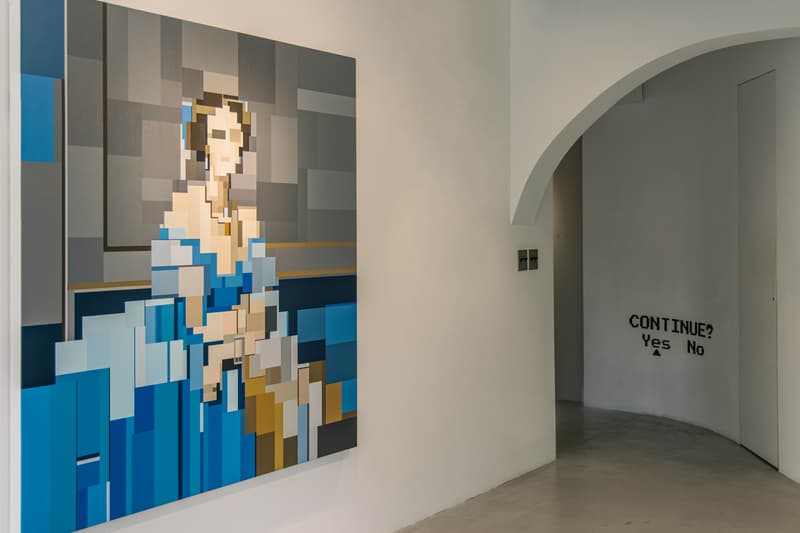 NY拠点のアーティスト アダム・リスターの個展が台湾で開催中 adam lister spatial reduction exhibition artworks paintings