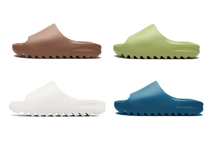ミニマルデザインが特徴的な YEEZY SLIDE の新色4モデルがスタンバイ