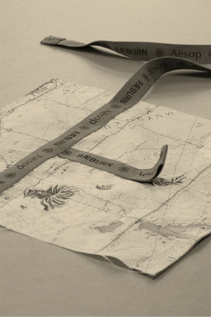 Aēsop イソップ × RÆBURN レイバーンによるサスティナブルなコラボプロダクトがリリース