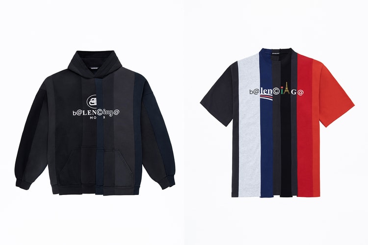 Balenciaga がアーカイブを縫い合わせたカプセルコレクション “Cut-Up” を青山店にて限定販売中