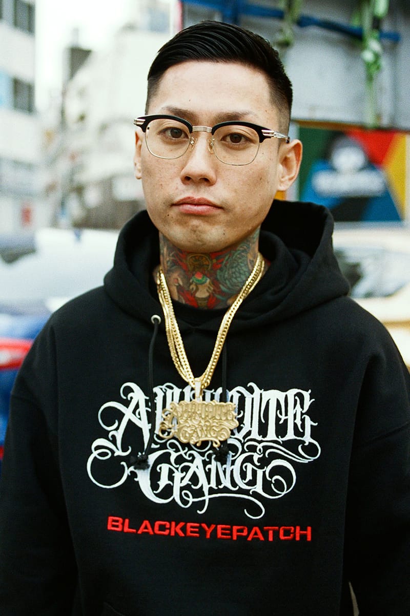 【即完売品】ブラックアイパッチ 舐達磨 アフロディーテギャング スタジャン XL ブラックアイパッチ 舐達磨 アフロディーテギャング スタジャン L✨