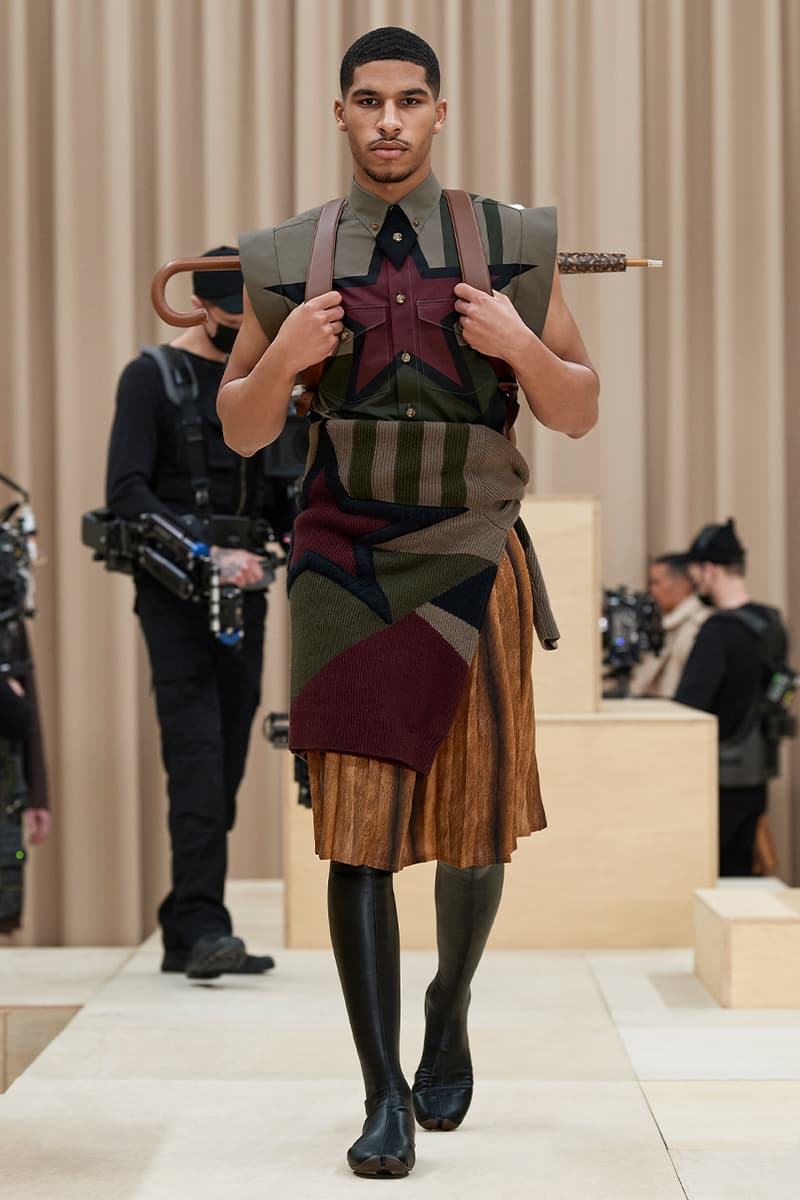 バーバリー2021年秋冬メンズコレクション Burberry Menswear Fall Winter 2021 collection Riccardo tisci info