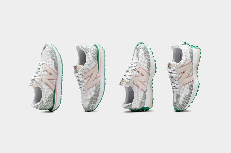 カサブランカ©xニューバランスからコラボフットウェア237&327が登場 Casablanca© New Balance collaboration footwear 327 237 2021 spring summer collection release info Charaf Tajer