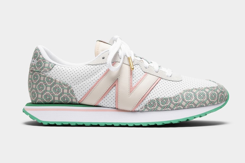 カサブランカ©xニューバランスからコラボフットウェア237&327が登場 Casablanca© New Balance collaboration footwear 327 237 2021 spring summer collection release info Charaf Tajer