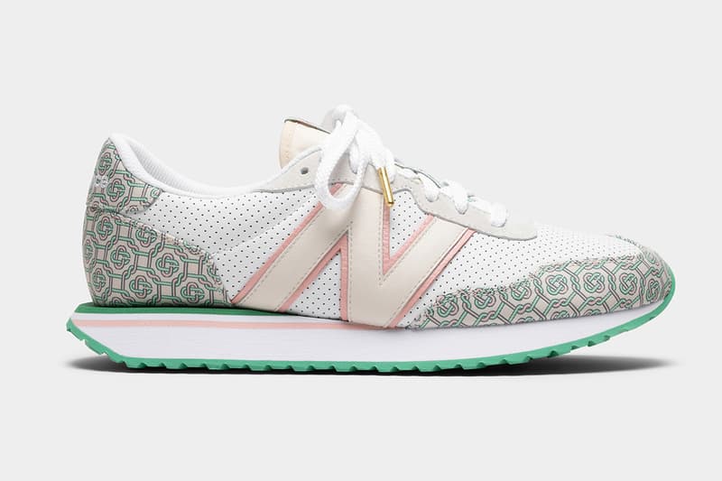 カサブランカ©xニューバランスからコラボフットウェア237&327が登場 Casablanca© New Balance collaboration footwear 327 237 2021 spring summer collection release info Charaf Tajer
