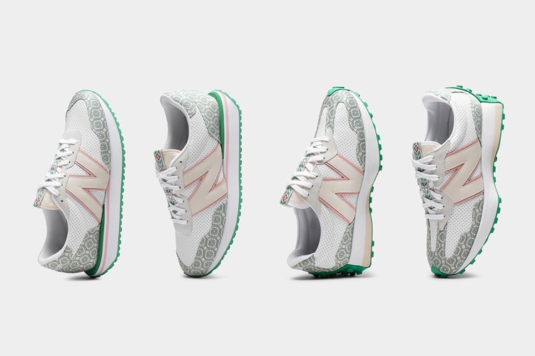 Casablanca© x New Balance から新作コラボフットウェア 237 と 327 が同時リリース