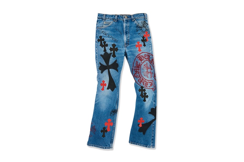 クロムハーツ Chrome Hearts が公式サイトにて “STENCIL DENIM” と称した新作ジーンズを発売 