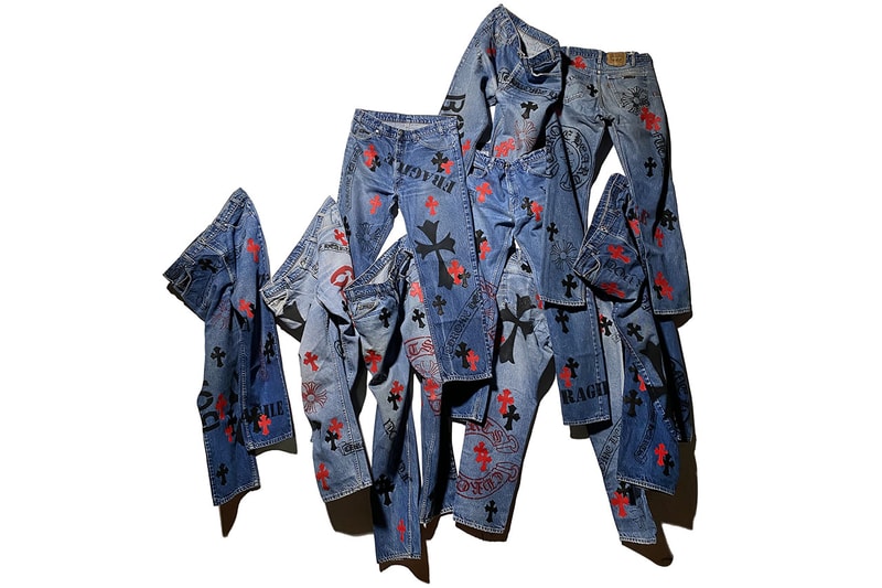 クロムハーツ Chrome Hearts が公式サイトにて “STENCIL DENIM” と称した新作ジーンズを発売 