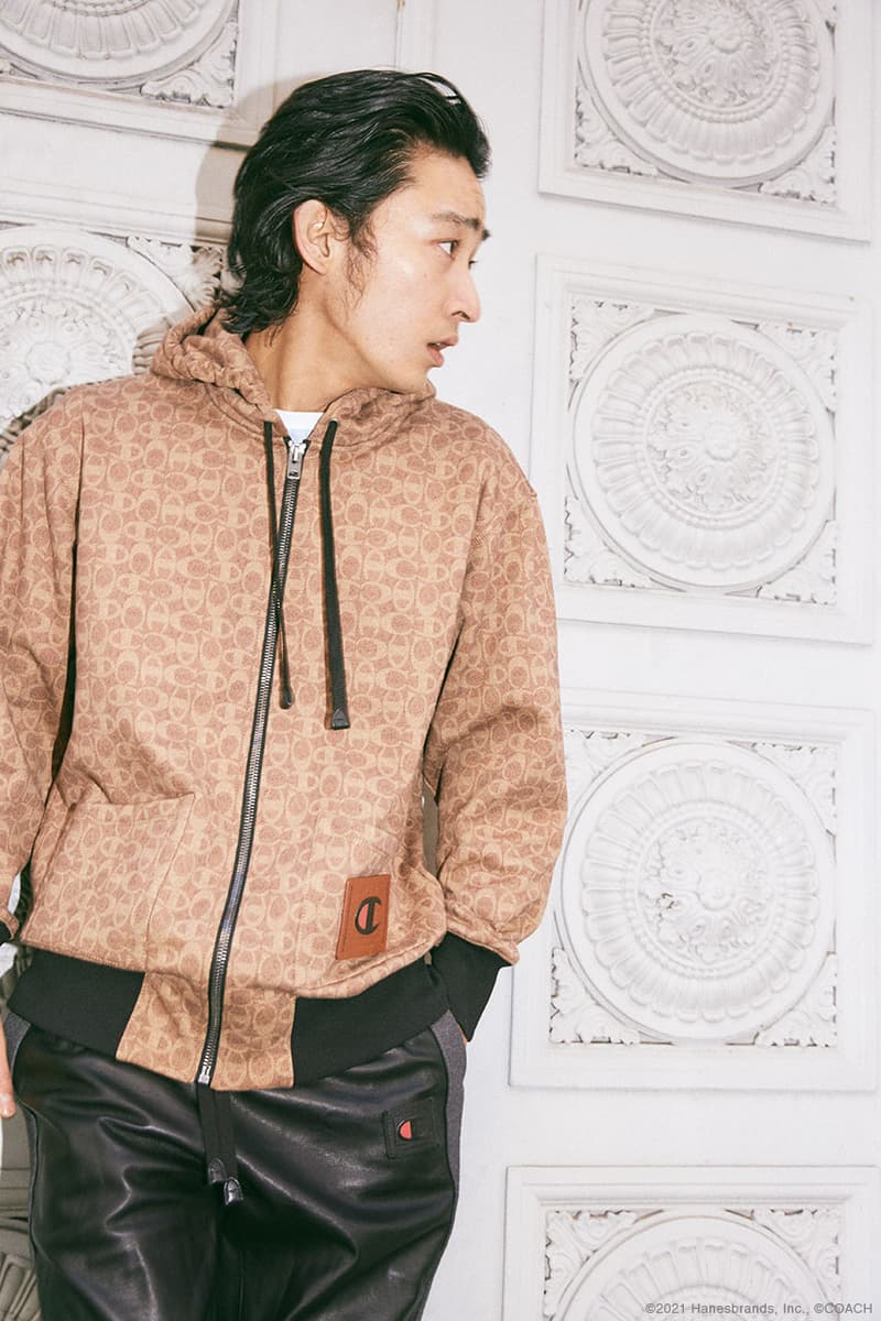 上杉柊平がストリートに着こなす Coach コーチ × Champion チャンピオン コレクション