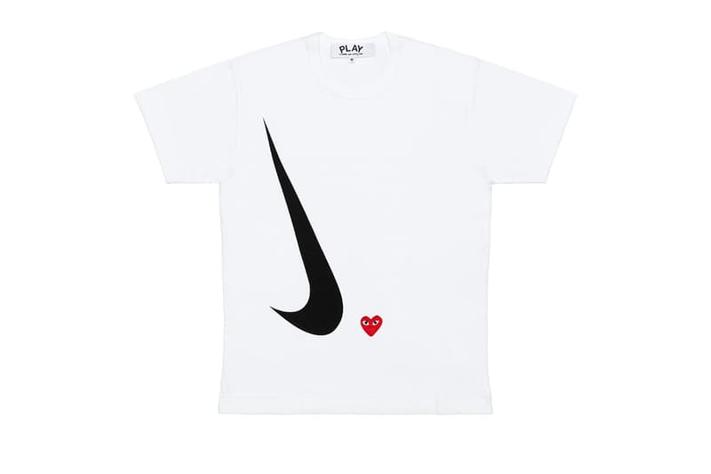 プレイ コムデギャルソンからナイキを招聘した新作コラボアイテムが登場 Nike COMME des GARCONS 2021 Capsule Teaser menswear streetwear kicks shoes trainers runners footwear sneakers apparel ss21 spring summer 2021 collection dover street market dsm info