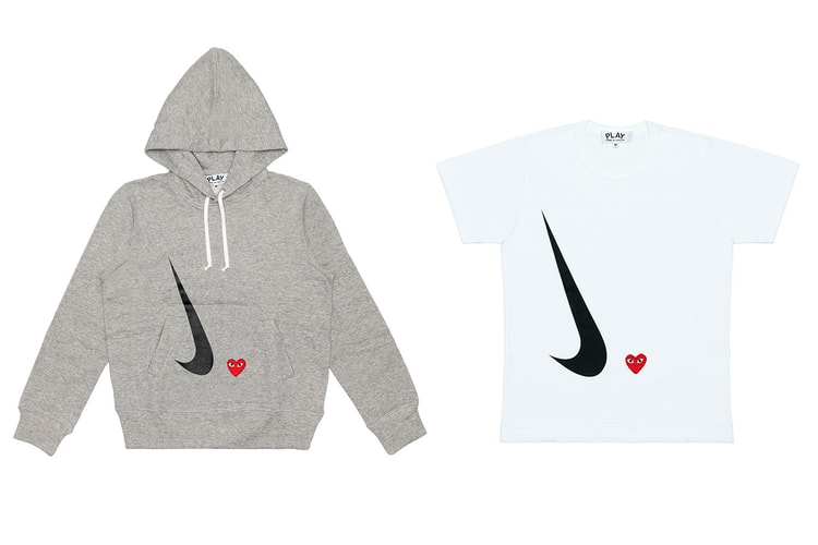 PLAY COMME des GARÇONS x Nike から新作コラボアイテム2型が登場