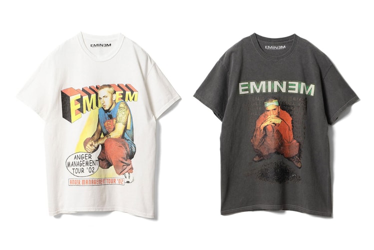 Eminem の活動初期のマーチャンダイズを忠実に再現したTシャツが Insonnia Projects からリリース