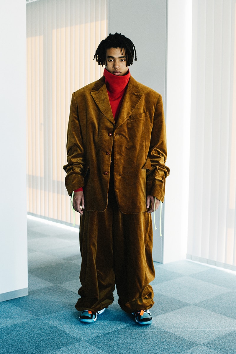 ファセッタズム2021年秋冬コレクション facetasm fall winter 2021 collection lookbook info Hiromichi Ochiai
