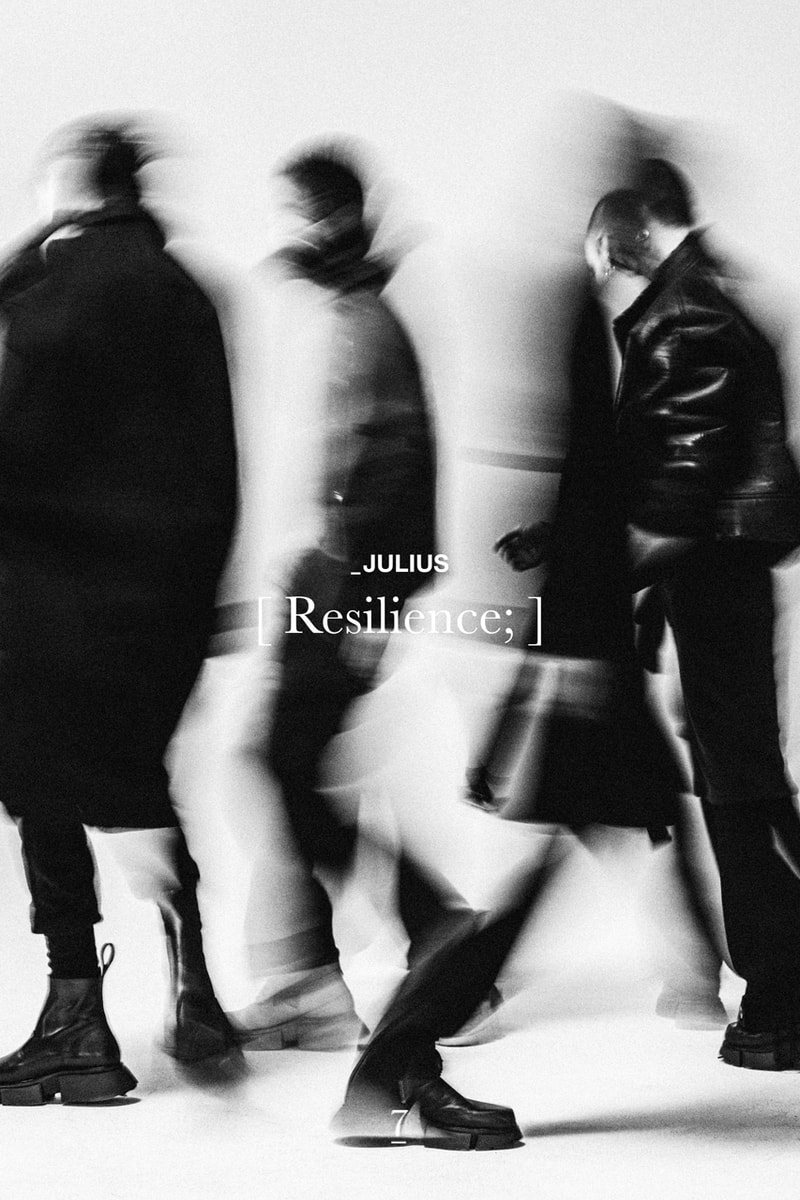 ユリウス2021年秋冬コレクション JULIUS Fall Winter 2021 Collection Lookbook tatsuro horikawa info