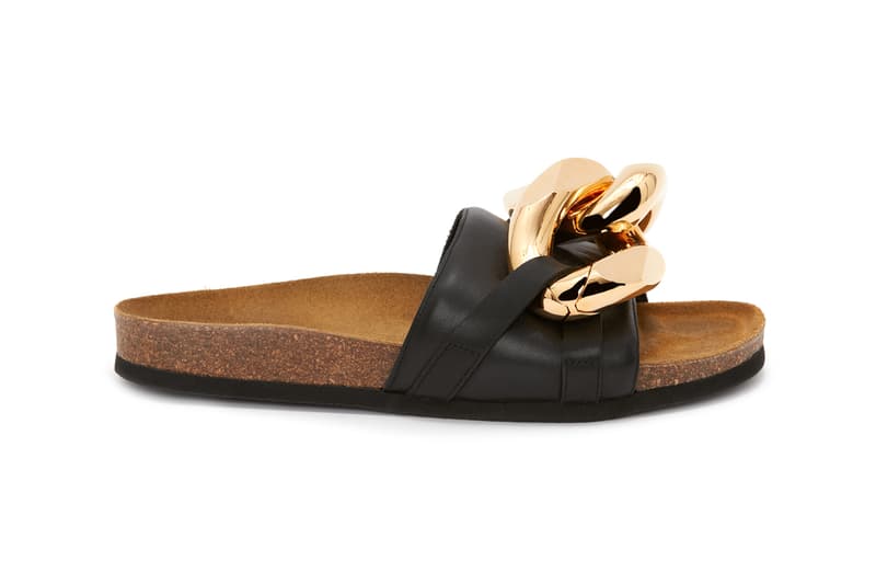 JWアンダーソンからChain Loaferのデザインを踏襲したサンダルが登場 JW Anderson Chain Loafer Slide Slides Release Information JWA Irish Designer London Soho Store Footwear Shoe Indoors Cozy Pandemic Work From Home Style Spring Summer Design Mens Women Unisex