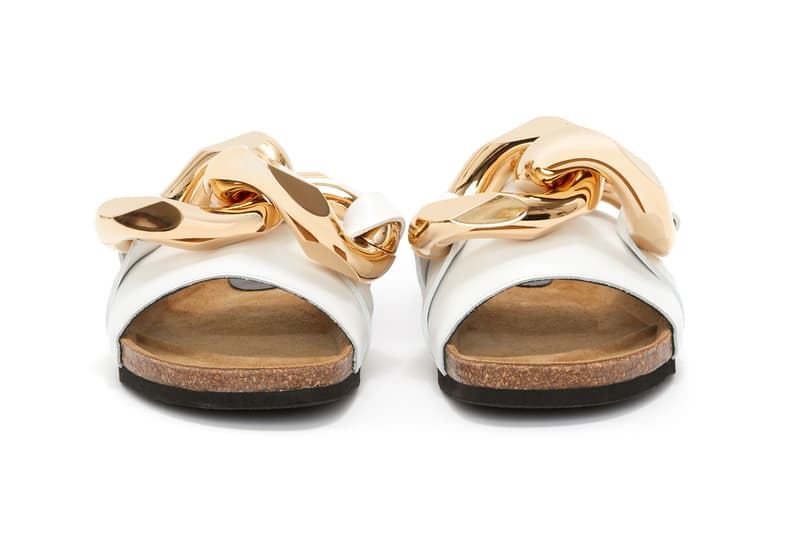 JWアンダーソンからChain Loaferのデザインを踏襲したサンダルが登場 JW Anderson Chain Loafer Slide Slides Release Information JWA Irish Designer London Soho Store Footwear Shoe Indoors Cozy Pandemic Work From Home Style Spring Summer Design Mens Women Unisex