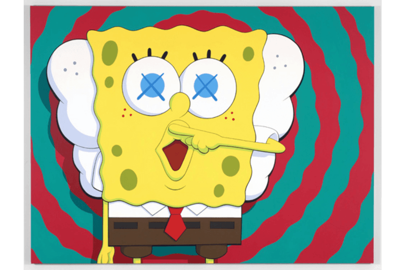 カウズ ワット パーティ KAWS のキャリアを総括する展覧会 “WHAT PARTY” がニューヨーク・ブルックリン美術館で開催 KAWS "WHAT PARTY" Brooklyn Museum Exhibition inside look artwoork kimpsons kawsbob chum companion figure sculpture artwork painting graffiti early work