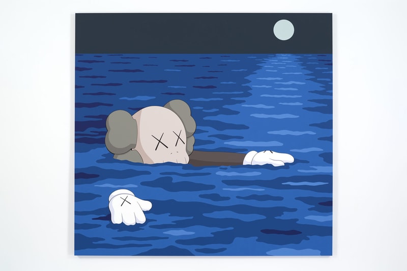 カウズ ワット パーティ KAWS のキャリアを総括する展覧会 “WHAT PARTY” がニューヨーク・ブルックリン美術館で開催 KAWS "WHAT PARTY" Brooklyn Museum Exhibition inside look artwoork kimpsons kawsbob chum companion figure sculpture artwork painting graffiti early work