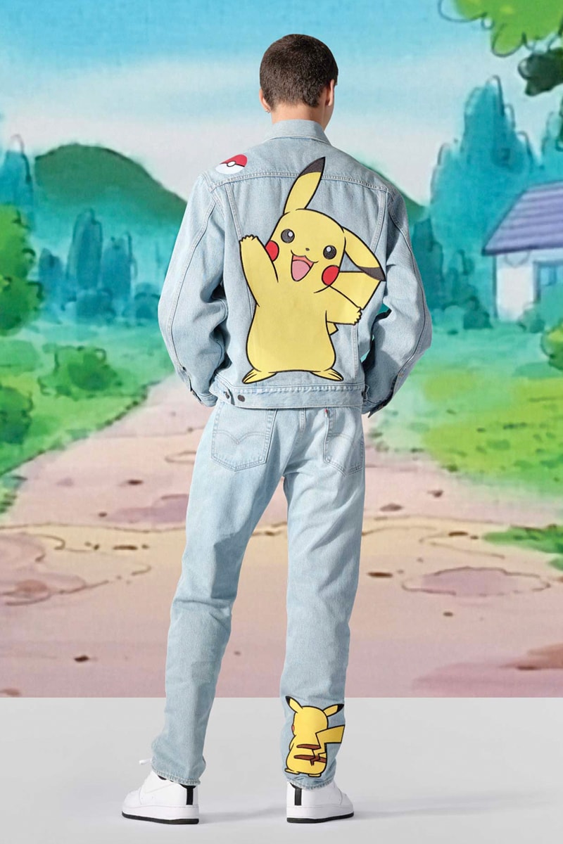 『ポケモン』誕生25周年を記念したリーバイスとのコラボコレクションが実現 levis pokemon collaboration collection denim 25th anniversary release info