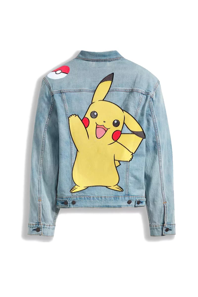 『ポケモン』誕生25周年を記念したリーバイスとのコラボコレクションが実現 levis pokemon collaboration collection denim 25th anniversary release info