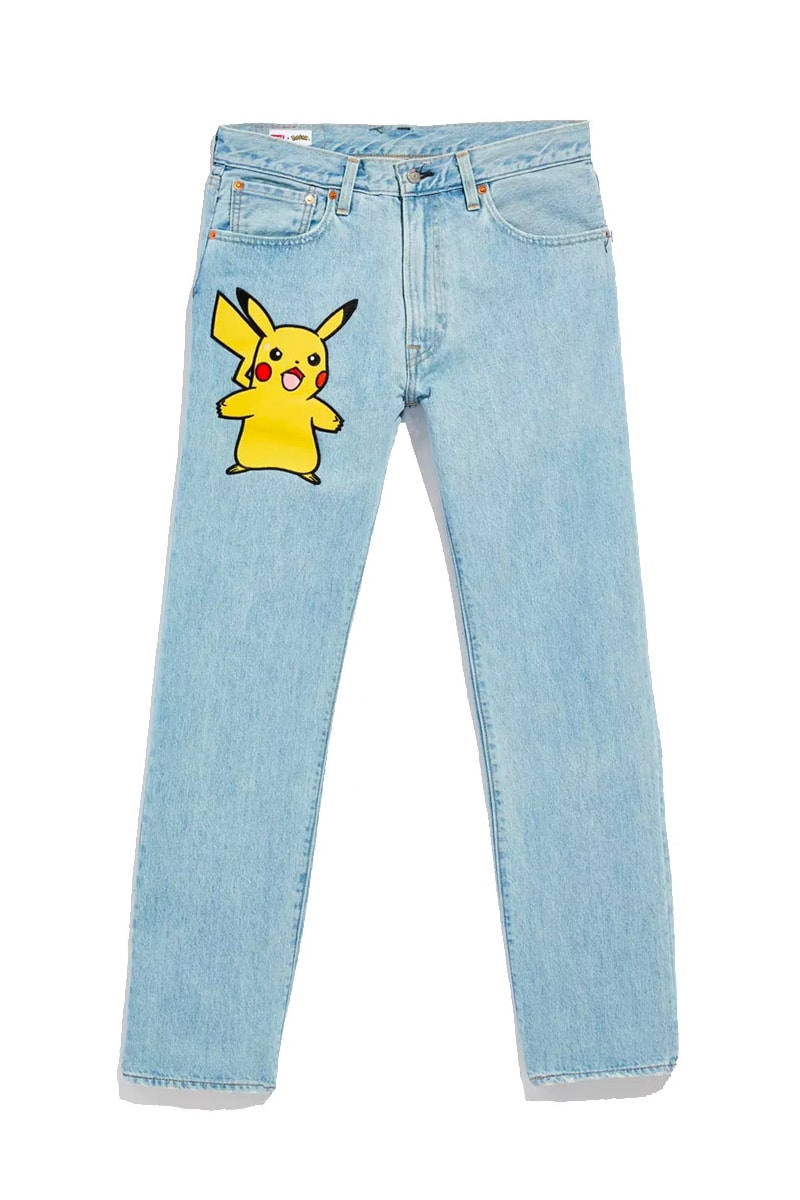 『ポケモン』誕生25周年を記念したリーバイスとのコラボコレクションが実現 levis pokemon collaboration collection denim 25th anniversary release info