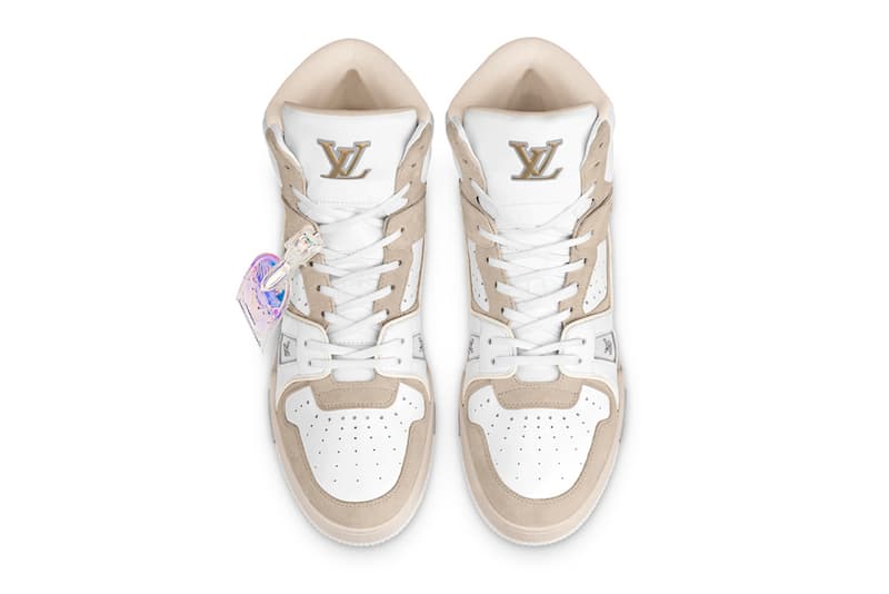 プリズムカラーのクリア素材を纏ったLV ハイトップ トレイナーの新作が登場 Louis Vuitton LV Trainer Sneaker Virgil Abloh release info