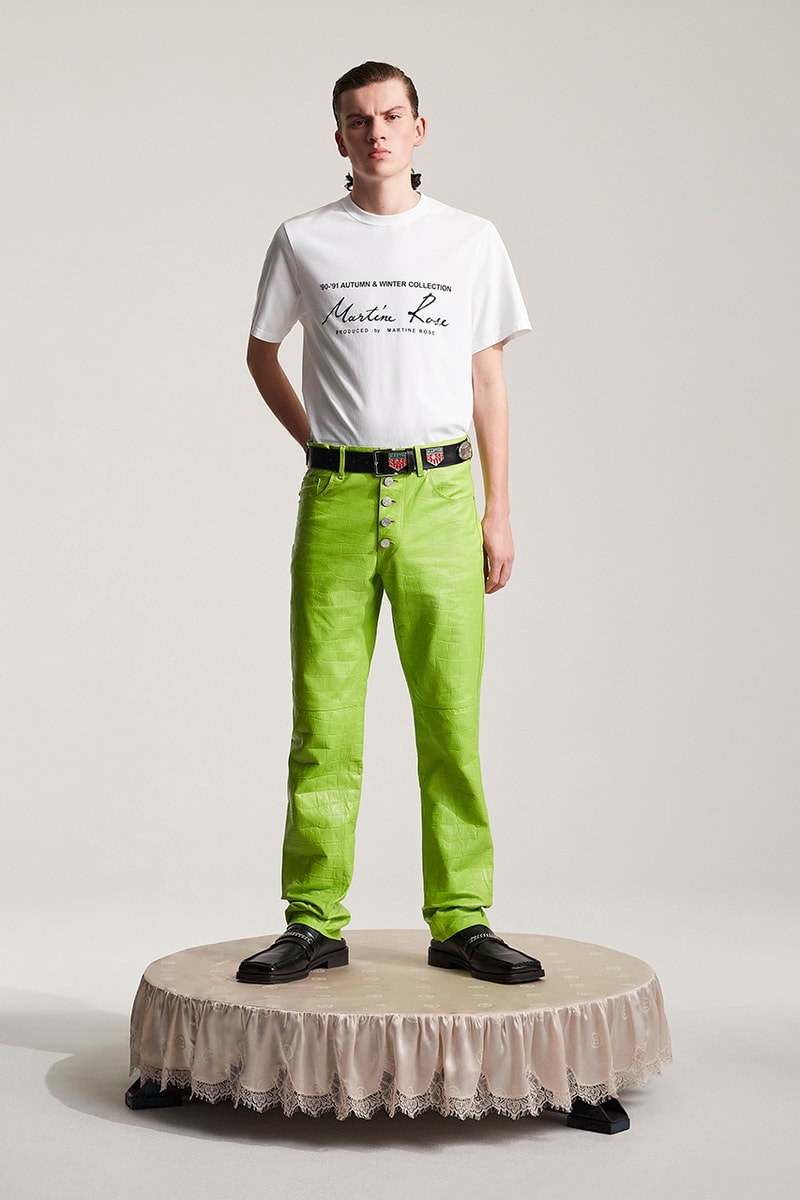 マーティンローズ2021年春夏コレクション Martine Rose 2021 spring summer collection lookbook info