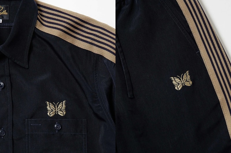 ナノ・ユニバース ニードルズ nano・universe から NEEDLES 別注のワークシャツ&ショーツが登場 NEEDLES Track Shirt, Shorts for nano universe basketball work exclusive colorway collaboration ss21 spring summer 2021 