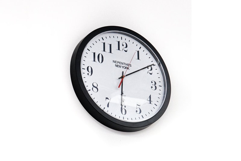 ネペンテスがどんな部屋にも溶け込むミニマルなデザインの壁掛け時計をリリース Nepenthes new york wall clock the chicago lighthouse Release info