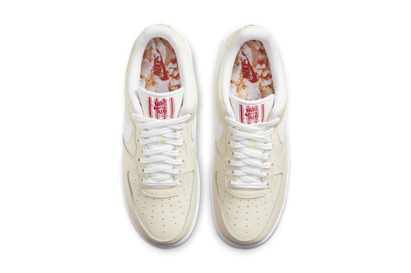 ナイキの食シリーズ（？）からポップコーンに着想したエアフォース1 ローが登場 nike air force 1 low popcorn release info