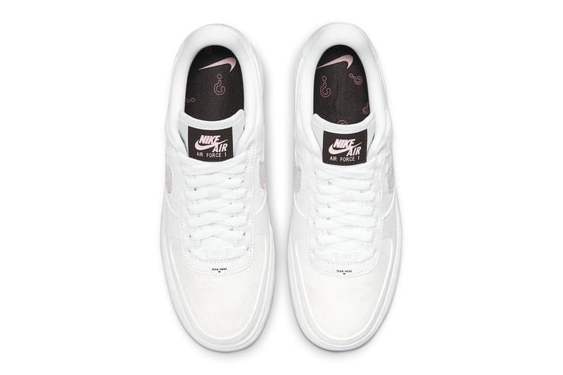 ナイキからアッパーを剥がして自分好みにデザインできるエア フォース 1 “リベール”の新色が登場 nike air force 1 low Reveal Fauna Brown Arctic Punch Pale Vanilla dj9941 244 menswear streetwear shoes kicks runners trainers spring summer 2021 ss21 info
