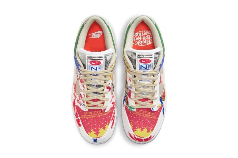 ナイキ ダンク ロウ “シティ マーケット”  Nike からアップサイクル素材を使用した新作 Dunk Low “City Market” が登場 nike sportswear dunk low city market coffee rice bags blue ribbon sports DA6125 900 official release date info photos price store list buying guide
