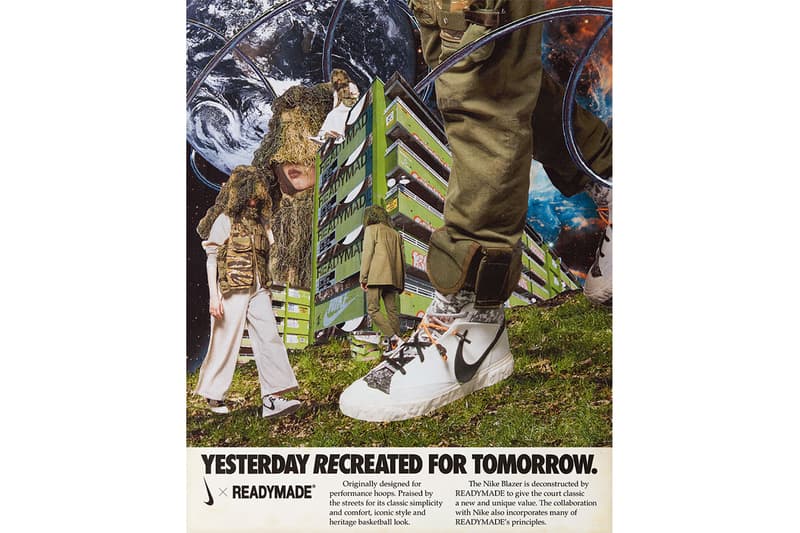 ナイキ x レディメイドによるブレーザー Nike x READYMADE による Blazer Mid の発売情報が解禁 