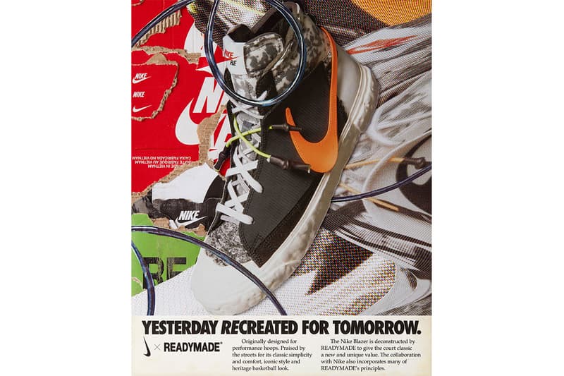 ナイキ x レディメイドによるブレーザー Nike x READYMADE による Blazer Mid の発売情報が解禁 