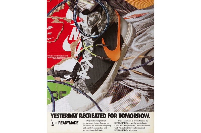 ナイキ x レディメイドによるブレーザー Nike x READYMADE による Blazer Mid の発売情報が解禁 