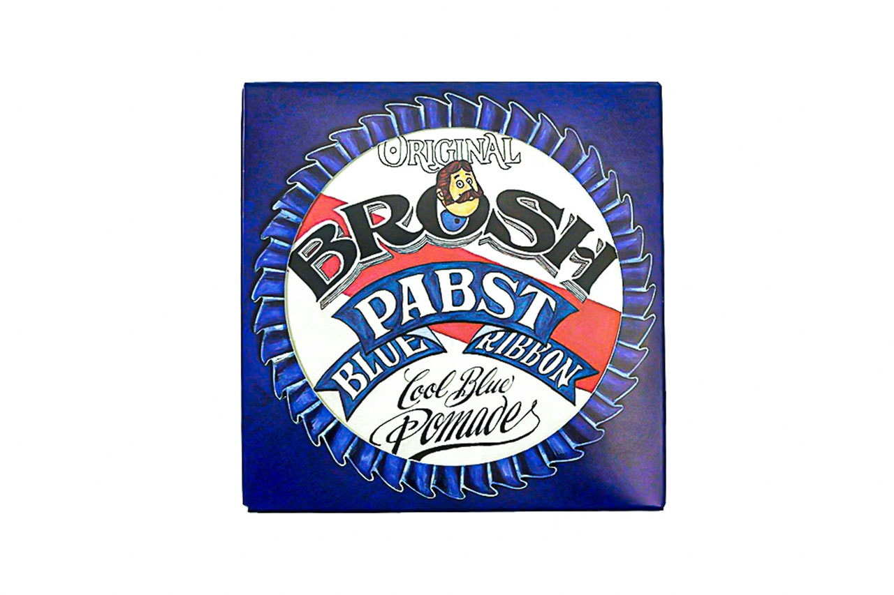 ブロッシュ パブスト ブルー リボン 老舗アメリカンビール Pabst blue Ribbon と男性用ヘアブランド BROSH のコラボプロダクトが発売