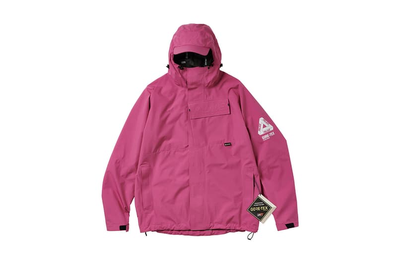Palace Spring 2021 Outerwear release GORE-TEX jackets coats pink grey Black Camo when does it drop