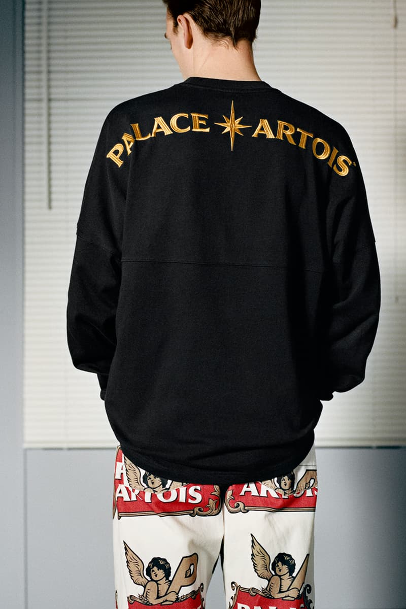 パレス スケートボードがステラ アルトワとのコラボコレクションを発表 palace skateboards london spring 2021 stella artois release information every item details