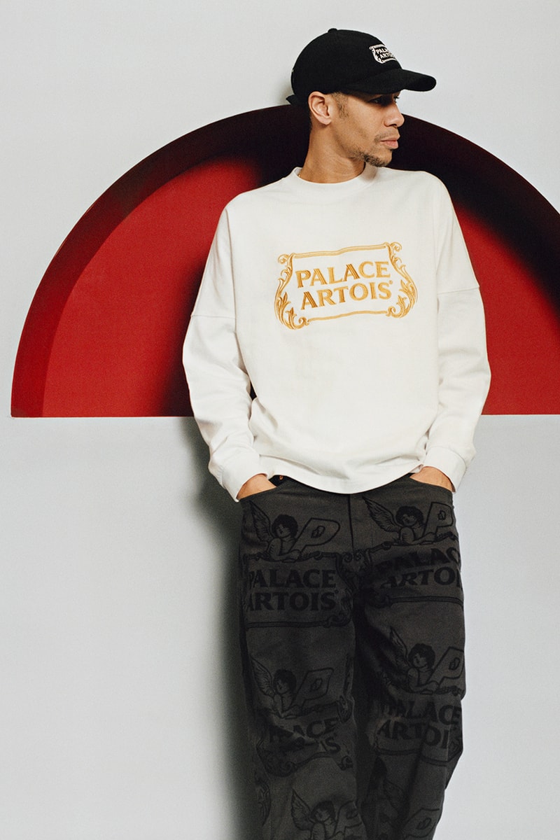 パレス スケートボードがステラ アルトワとのコラボコレクションを発表 palace skateboards london spring 2021 stella artois release information every item details