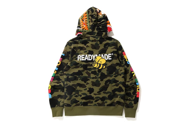 ベイプ x レディメイド A BATHING APE®️ x READYMADE のコラボレーション第2弾アイテムが発売