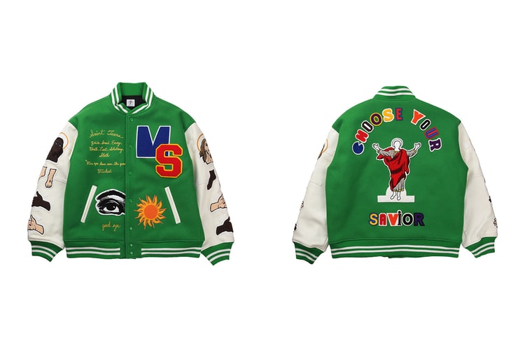 ©SAINT M×××××× x Denim Tears がコラボスタジャンを発売