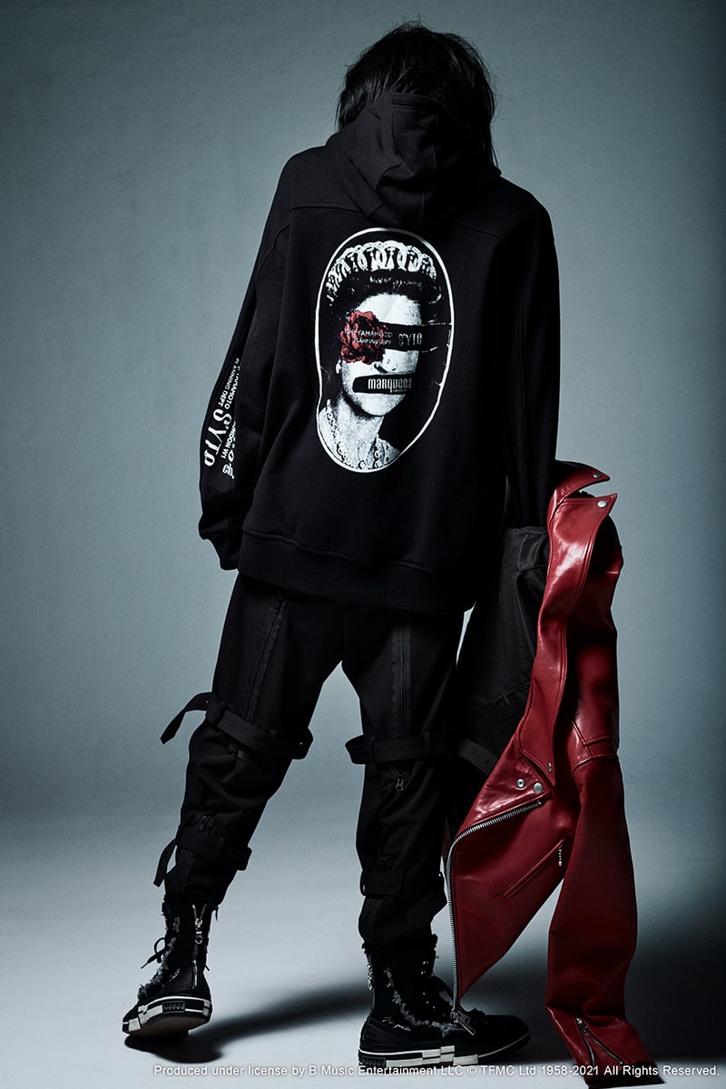 サイトからイギリスの伝説的クラブハウスマーキークラブ®︎とのコラボコレクションがリリース syte marquee club collaboration The Rolling Stones David Bowie Sex Pistols Led Zeppelin Jimi Hendrix release info