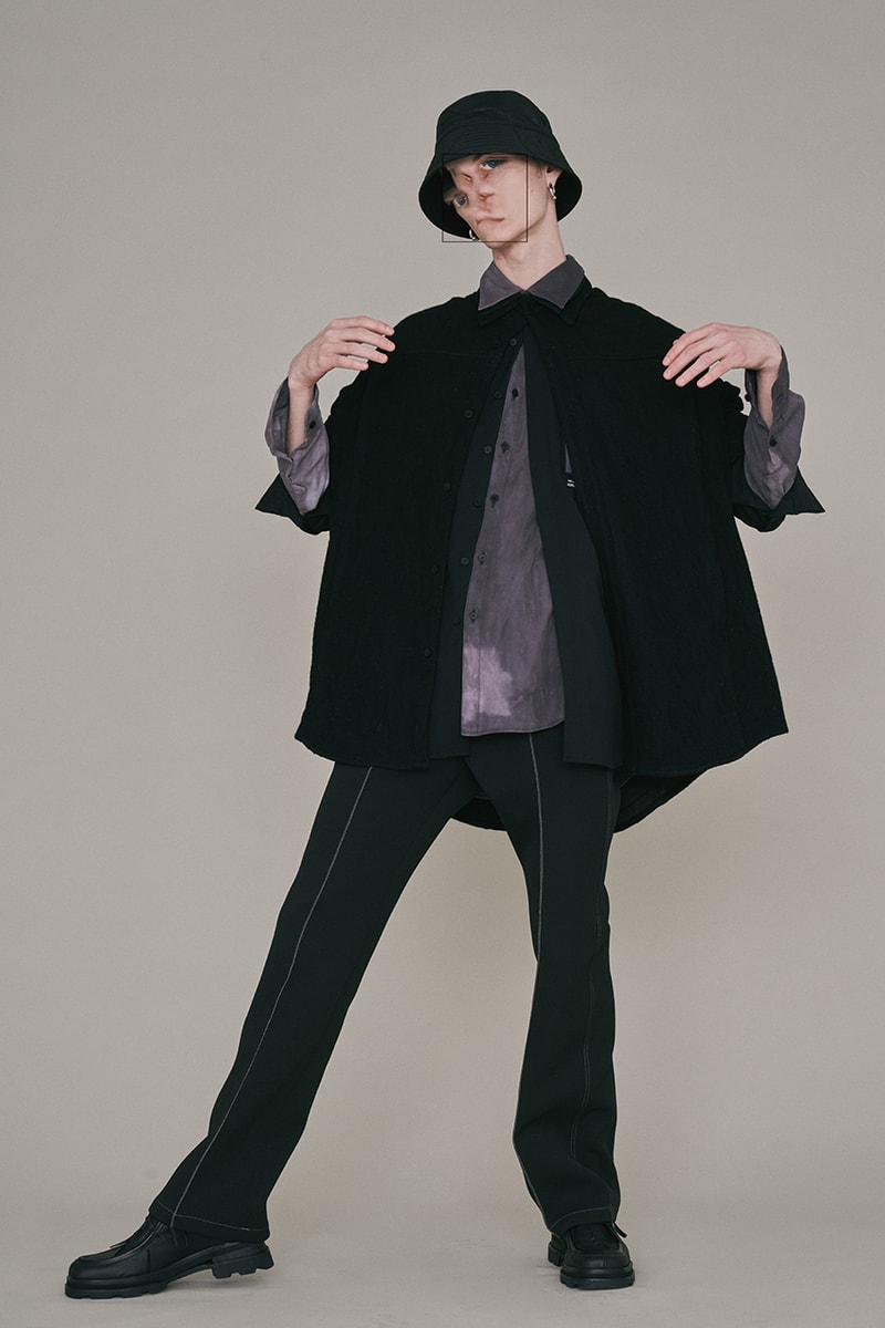 ベイン2021年秋冬コレクション VEIN 2021 fall winter collection lookbook info Koki Enomoto